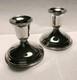 Pair Of Towle Vintage Weighted Silver Candlestick Holders Hallmarked