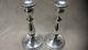 Pair Of Vintage Mueck-carey Co Sterling Silver Candlesticks #263 Great Condition