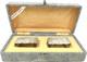 Pair Of Antique Silver 800/1000 Made In Italy Vintage'50