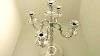 Pair Of Dutch Silver Five Light Candelabra Art Deco Style Vintage Ac Silver A2057