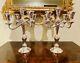 Pair Of Fisher Sterling Silver 5 Light Candelabras! Vintage Antique! Gorgeous
