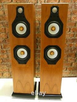 Pair Of Monitor Audio Silver 5i Vintage Bi-Wire Floorstanding Loudspeakers