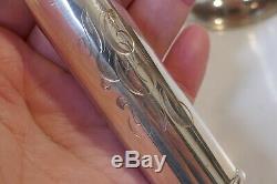 Pair Of R. Wallace & Sons Weighted Sterling Silver Candle Sticks Model 333