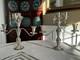 Pair Of Vintage Duchin Sterling Silver 5 Arm Weighted Candelabras, 12 3/8 Tall