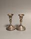 Pair Of Vintage Dutch Sterling Silver Candlesticks 4