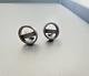 Pair Of Vintage Georg Jensen Sterling Silver Cufflinks Soren Jensen No. 91 1964