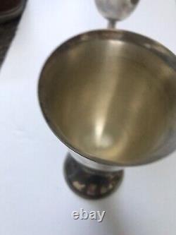 Pair Of Vintage Towle 904 Sterling Silver Wine Water Goblet Cup For Levi's