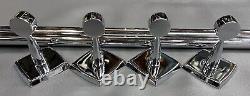 Pair Rare VTG 1930s-40s Hall-Mack Aristochrome 400 Towel Bars Bar 30