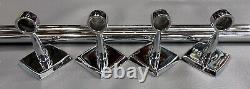 Pair Rare VTG 1930s-40s Hall-Mack Aristochrome 400 Towel Bars Bar 30