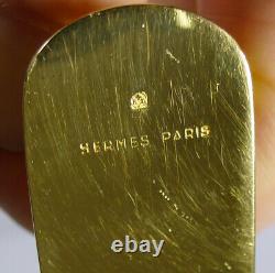 Pair Vintage Cased Horse Head Napkin Rings by Hermes, Paris