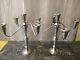 Pair Vintage Duchin Creations Sterling Convertible Candelabra Candle Sticks