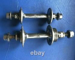 Pair Vintage Fb Fratelli Brivio Extra Luxury, Low Flange Hubs 32/40h, In Good Con