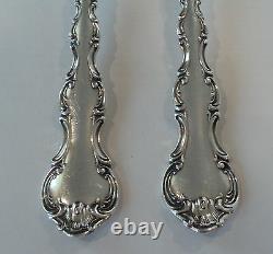 Pair Vintage Gorham Strasbourg Sterling Silver Luncheon Forks