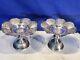 Pair Vintage Rare Hand Made Hand Engraved Candy Dish 84 Solid Silver 716.97 Gram