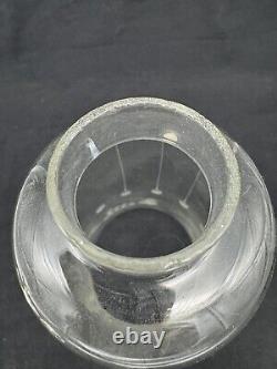Pair Vintage TOWLE Sterling Weighted Candlesticks, Etched glass Shades, 12 3/4