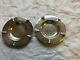 Pair Vintage William Spratling Taxco Mexico Sterling Small Plates Or Ashtrays