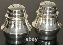 Pair Vtg Tiffany & Co Sterling Silver 925 Salt And Pepper Shakers Made Germany