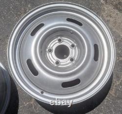 Pair Wheel Vintiques 16x6.5 HHR VINTAGE CHEVY RALLY WHEELS 5 on 110mm Rims