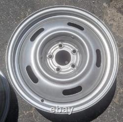 Pair Wheel Vintiques 16x6.5 HHR VINTAGE CHEVY RALLY WHEELS 5 on 110mm Rims