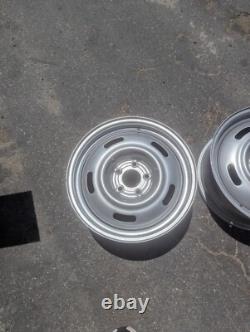 Pair Wheel Vintiques 16x6.5 HHR VINTAGE CHEVY RALLY WHEELS 5 on 110mm Rims