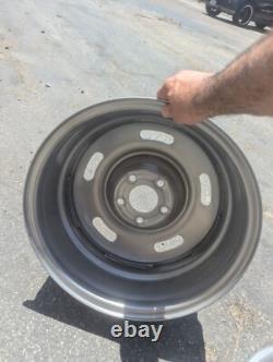 Pair Wheel Vintiques 16x6.5 HHR VINTAGE CHEVY RALLY WHEELS 5 on 110mm Rims
