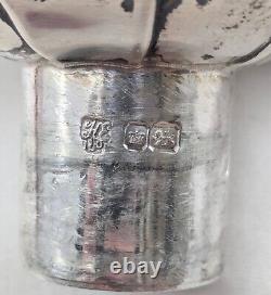 Pair of 2 Vintage Hawksworth, Eyre & Co Ltd. Sterling Silver Candlesticks