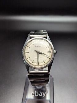 Pair of Croton Mens Watches Vintage 17-Jewel Swiss
