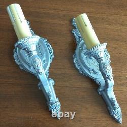 Pair of Restored Vintage Riddle Design Co. 1-light Sconces Ready to Use