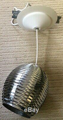 Pair of Ron Rezek Pendant Lights. Excellent Cond. Vintage mid-century Design