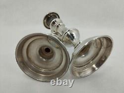 Pair of Silver 925 Candle Holders Beautiful Vintage