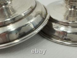 Pair of Silver 925 Candle Holders Beautiful Vintage