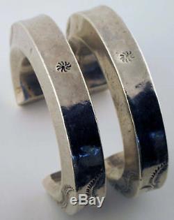 Pair of Silver Akha Bracelets (Thailand)/ Vintage Hill Tribe