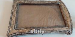 Pair of Vintage 1920 G & C Ltd Sterling Silver Picture Frames 5.25 x 3.25