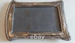 Pair of Vintage 1920 G & C Ltd Sterling Silver Picture Frames 5.25 x 3.25
