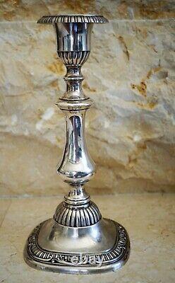 Pair of Vintage 1940 Reed & Barton Silver Plated Hotel Candle Holders