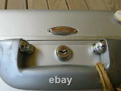 Pair of Vintage 1950s/60s Halliburton Pre-Zero Suitcase