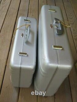 Pair of Vintage 1950s/60s Halliburton Pre-Zero Suitcase