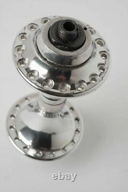 Pair of Vintage 1980s Campagnolo C Record ISO 1.375 x 24 32 hole Hubs 100/130