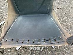Pair of Vintage Chrome Falcon Sigurd Ressell Chairs