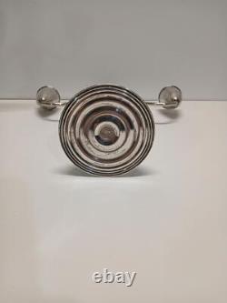 Pair of Vintage Duchin Creation Sterling Weighted 3 candle stick