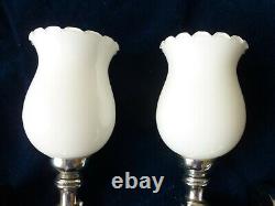 Pair of Vintage French Sconces Torch in a Hand by Maison Jansen Paris