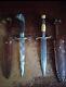 Pair Of Vintage Guttmann Cutlery Daggers. With Leather Sheaths