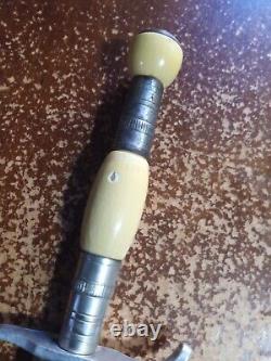 Pair of Vintage Guttmann Cutlery Daggers. With Leather Sheaths
