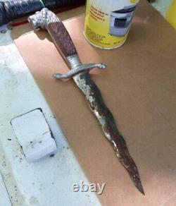 Pair of Vintage Guttmann Cutlery Daggers. With Leather Sheaths