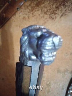 Pair of Vintage Guttmann Cutlery Daggers. With Leather Sheaths