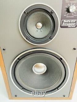 Pair of Vintage Marantz MS15 Silver Image Series 3 Way 10 Loudspeakers