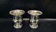 Pair Of Vintage National Sterling Silver Toothpick Holders, 85.7 Grams