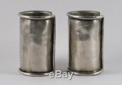 Pair of Vintage Silver Cuffs from Rajasthan #3