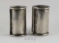 Pair of Vintage Silver Cuffs from Rajasthan #3