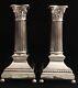 Pair Of Vintage Sterling Silver925 Hadad Brothers Corinthian Column Candlesticks